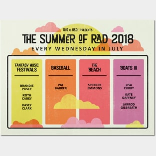 The Summer of RAD 2018 print Posters and Art